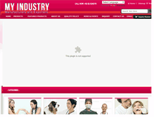 Tablet Screenshot of my-ind.com